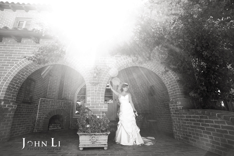 B & W wedding photography vista de oro