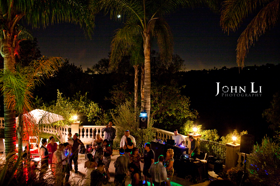 dance floor in vista de oro wedding