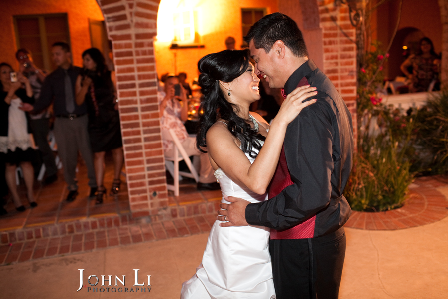first dance vista de oro wedding