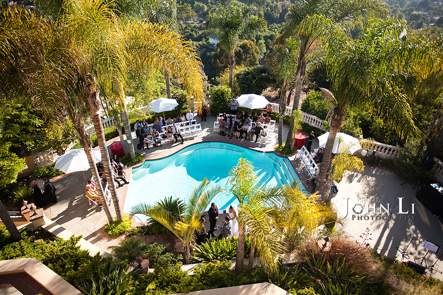 wedding ceremony in vista de oro