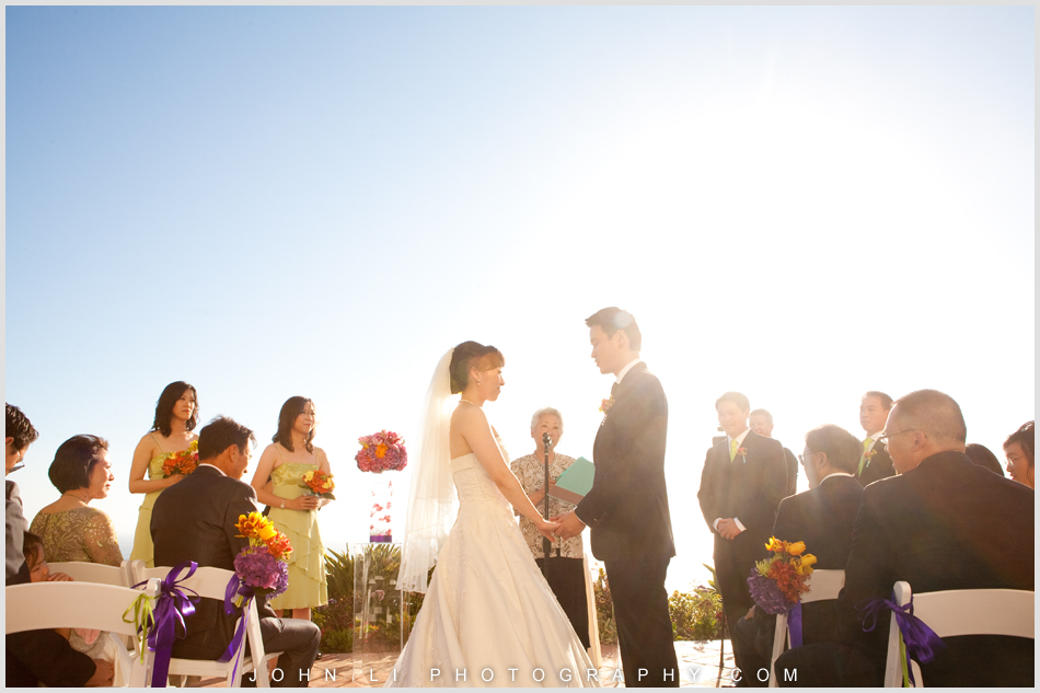 wedding ceremony in  Ritz Carlton Hotel Dana Point