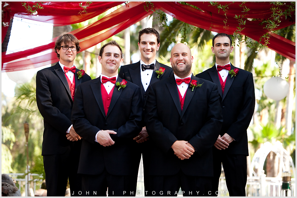 groomsmen group photos in Rancho De Las Palmas
