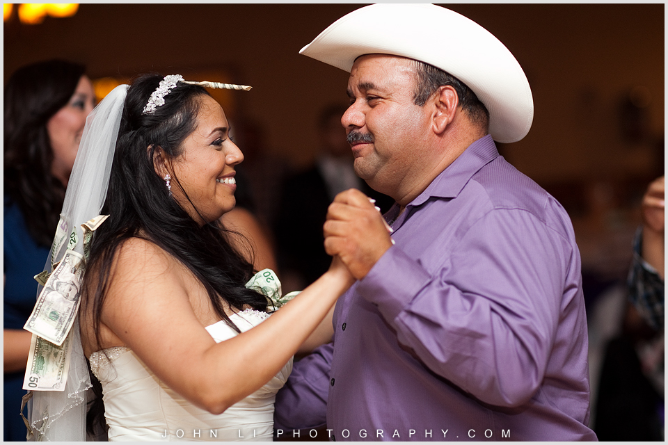 Money dance in DES Artesia Halls Wedding reception 