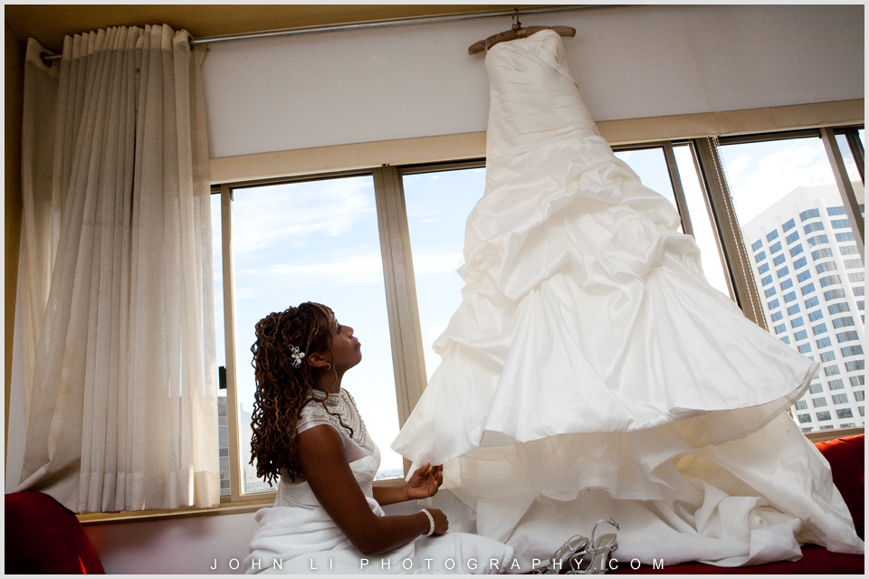 Huntley hotel wedding dress