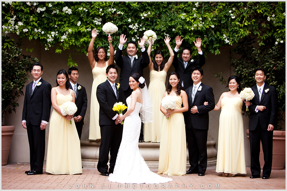 Newport Beach wedding photography group photos