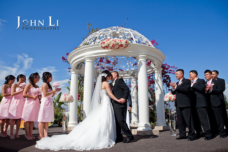 San Gabriel Hilton wedding ceremony