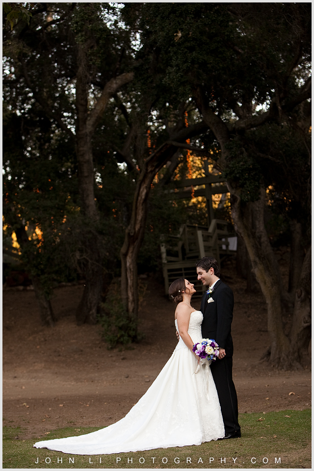 Kiss, wedding photos from Calamigos Ranch 02