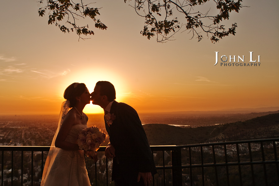 Sunset wedding photography in Orange Hill Irvine