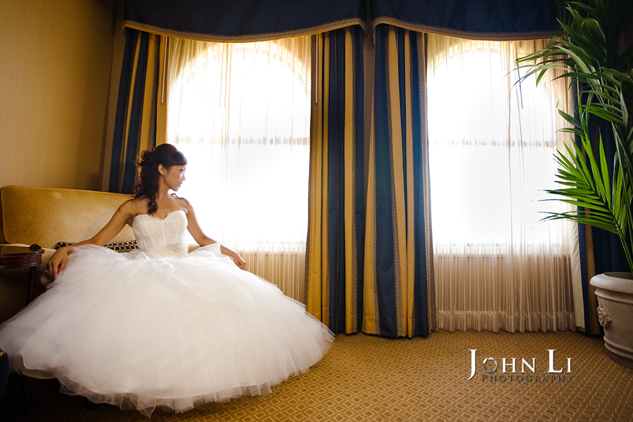 15 bride portrait in langham hotel pasadena