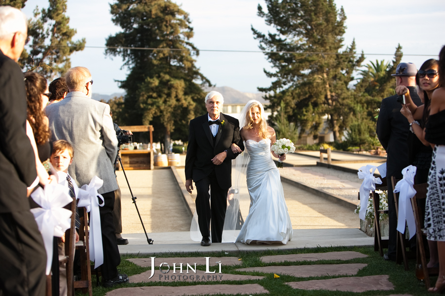 Limoneira Ranch Wedding ceremony photography