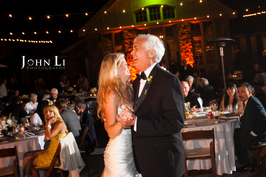 Limoneira Ranch Wedding reception father and daughter dance