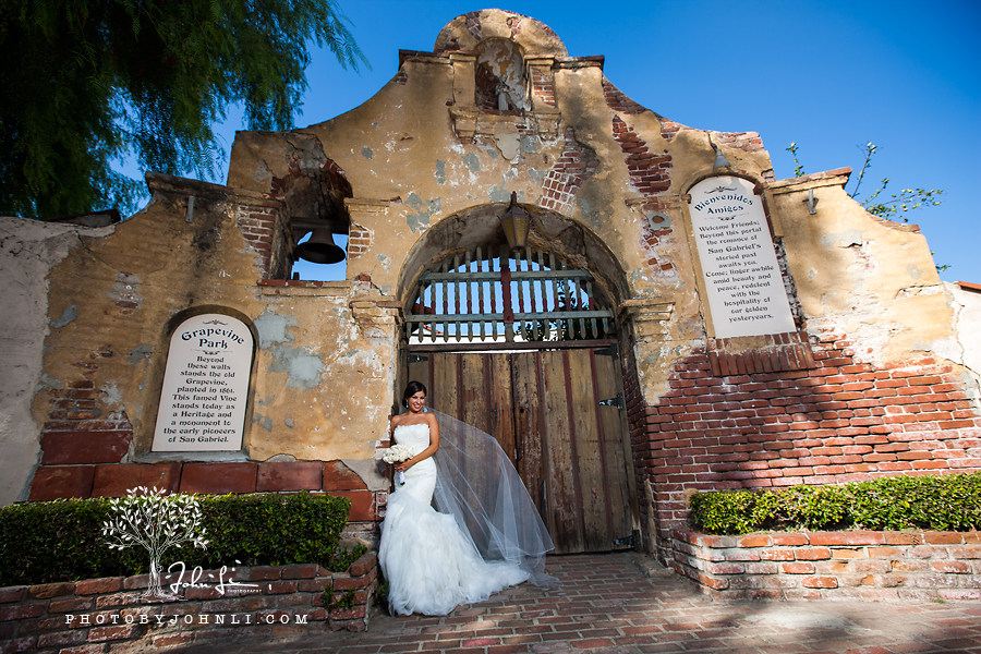 24 San Gabriel Mission Wedding Photography