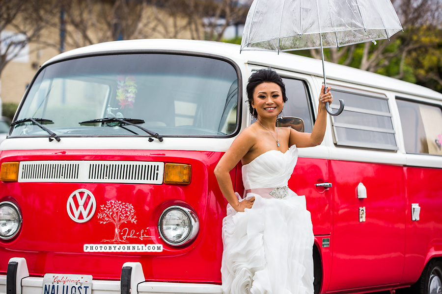 019 Orange County Wedding Photography  with vw van