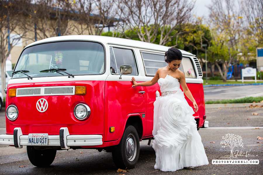 020 Orange County Wedding Photography  with vw van