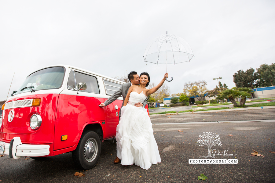 023 Orange County Wedding Photography  with vw van