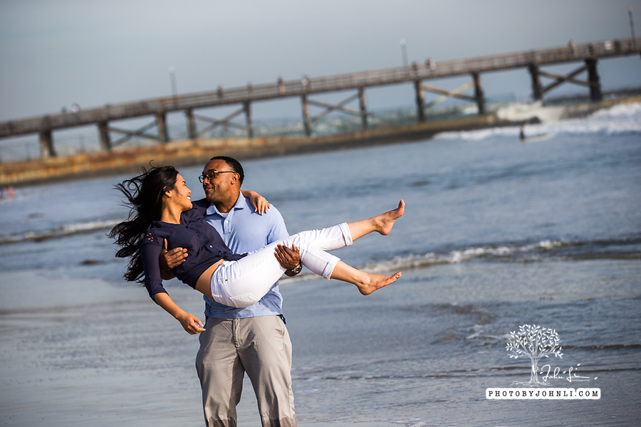027 Seal Beach  Engagement Photography