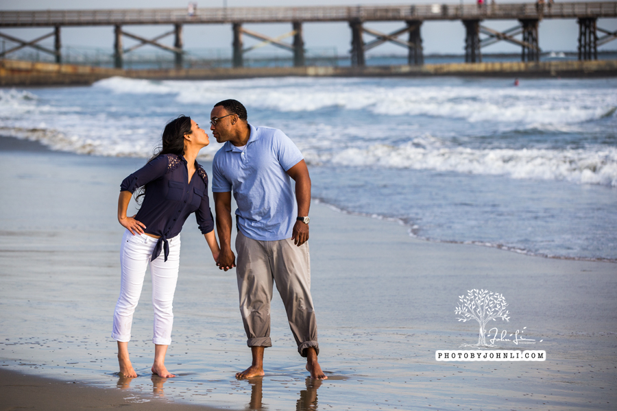 031 Seal Beach  Engagement Photography