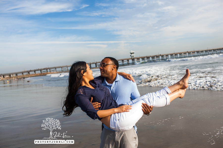 037 Seal Beach  Engagement Photography