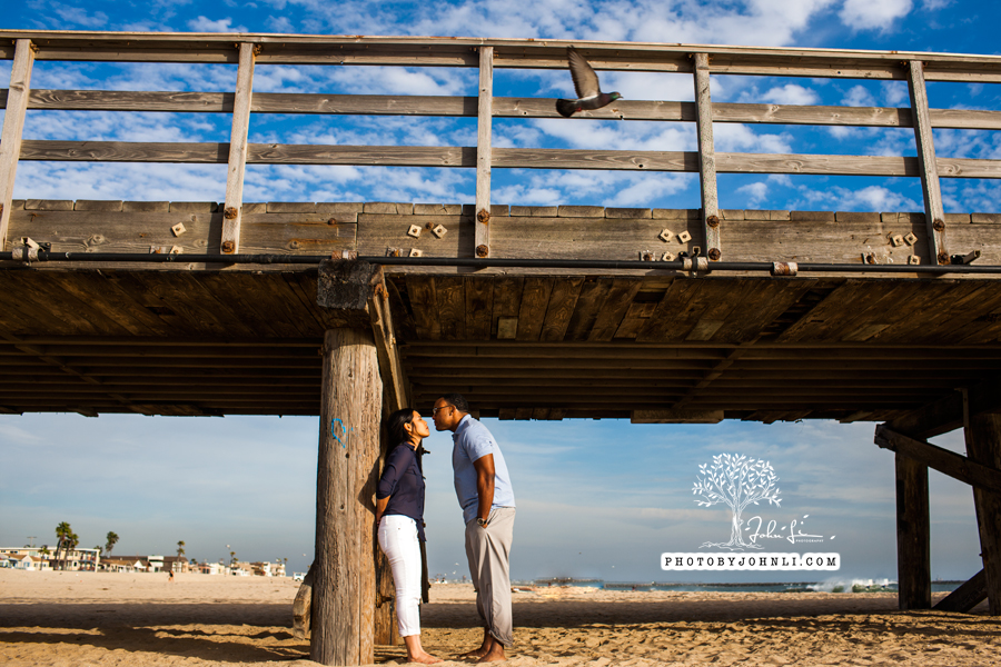 040 Seal Beach  Engagement Photography